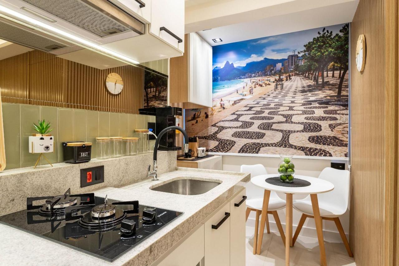 Premium Maravilhoso Estudio Sofisticado E Completo Em Ipanema ริโอเดจาเนโร ภายนอก รูปภาพ